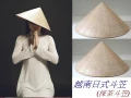 手工竹編-日式斗笠(42cm) 尖頂帽.採茶帽
