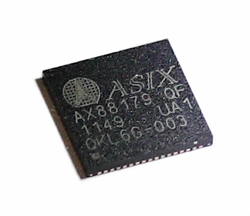 亞信推出全球首款USB 3.0 to Gigabit Ethernet網路控制單晶片-AX88179