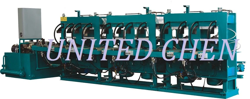 自動拉模橡膠底油壓機