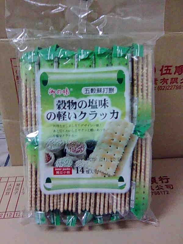 五穀蘇打餅-360公克/箱入12包