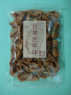台  灣  古 早 味 -胡麻煎餅.內容量:125公克