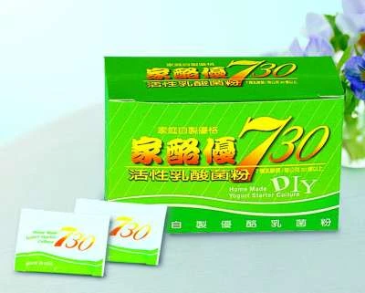 優格DIY最佳菌粉，美國進口第一菌種，家酪優730活性乳酸菌粉