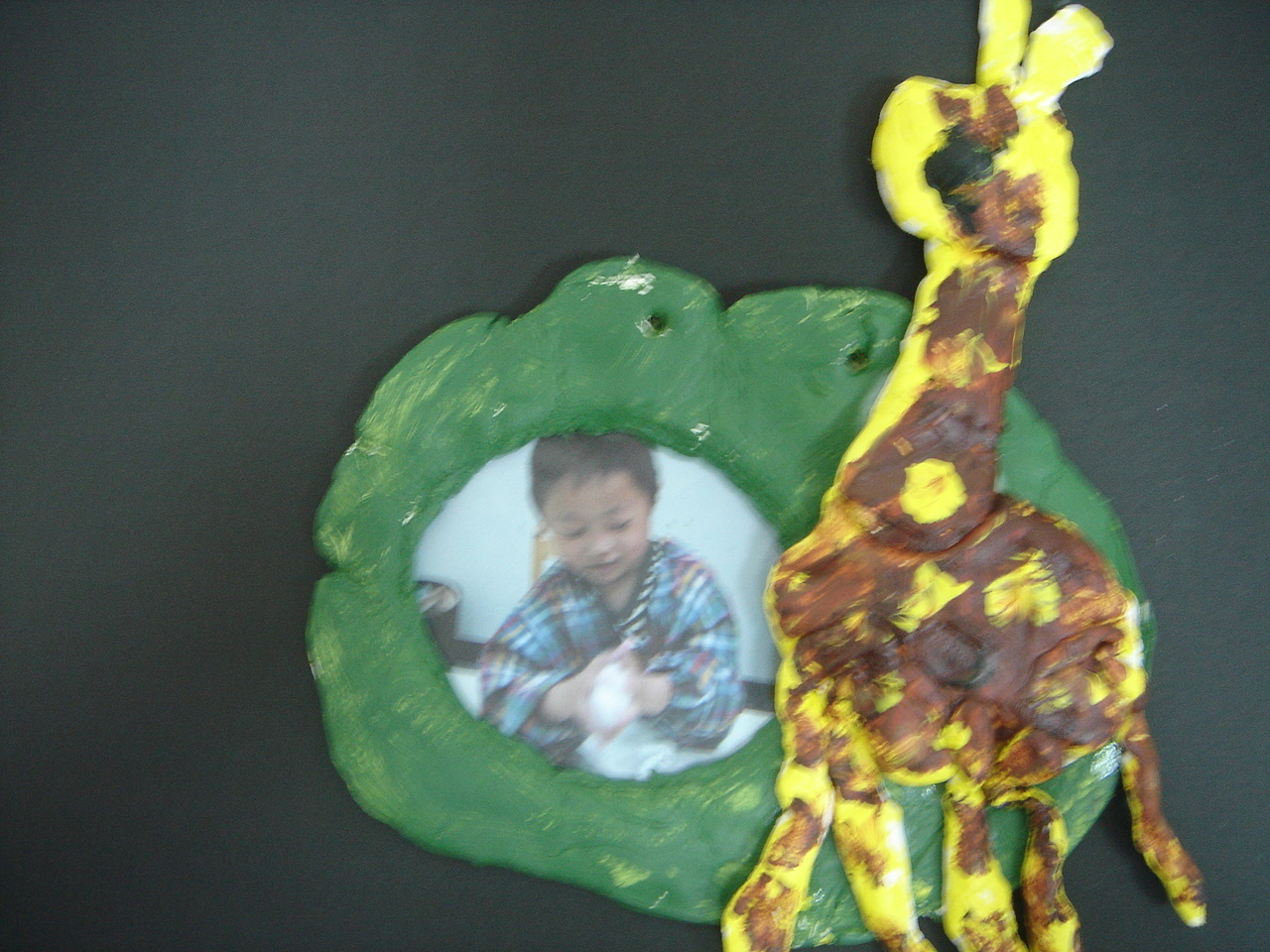 本畫室之小朋友作品~捏塑