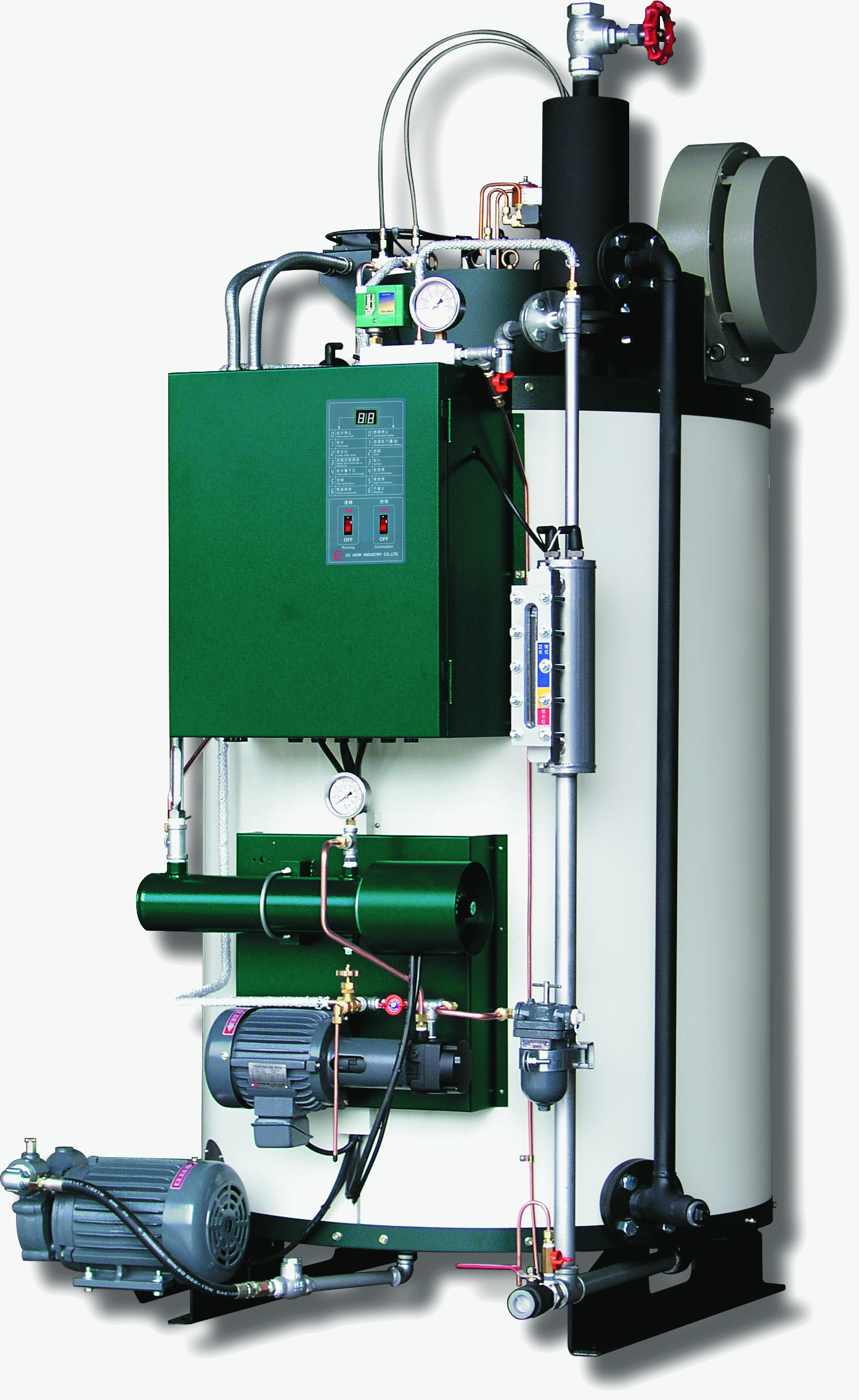 貫流式蒸氣鍋爐500kg/h