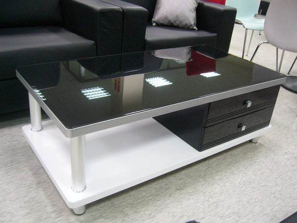 時尚玻造型大茶几~優力格傢俱事業有限公司