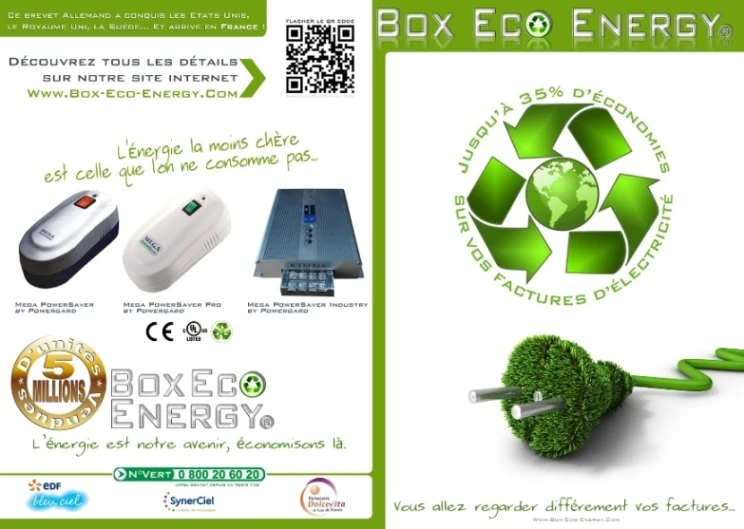 Mega Power saver 法國宣傳資料