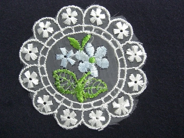 刺繡蕾絲c