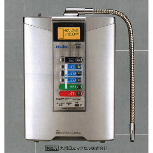 One Touch水質切換鍵，具24段段鹼性微調及一段鹼性功能.5 枚8 槽精密鈦白金電解槽