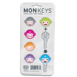 小猴造型鑰匙外套