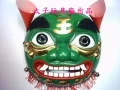 民俗童玩~中獅頭~布袋戲舞獅面具批發零售