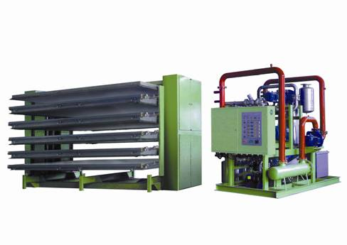 雙層式真空乾燥機-Double-decked vacuum dryer皮革機械專業製造