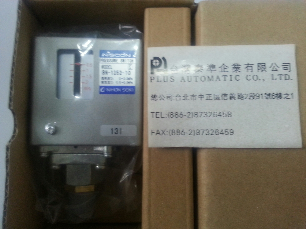 日本NIHON SEIKI圧力スイッチ