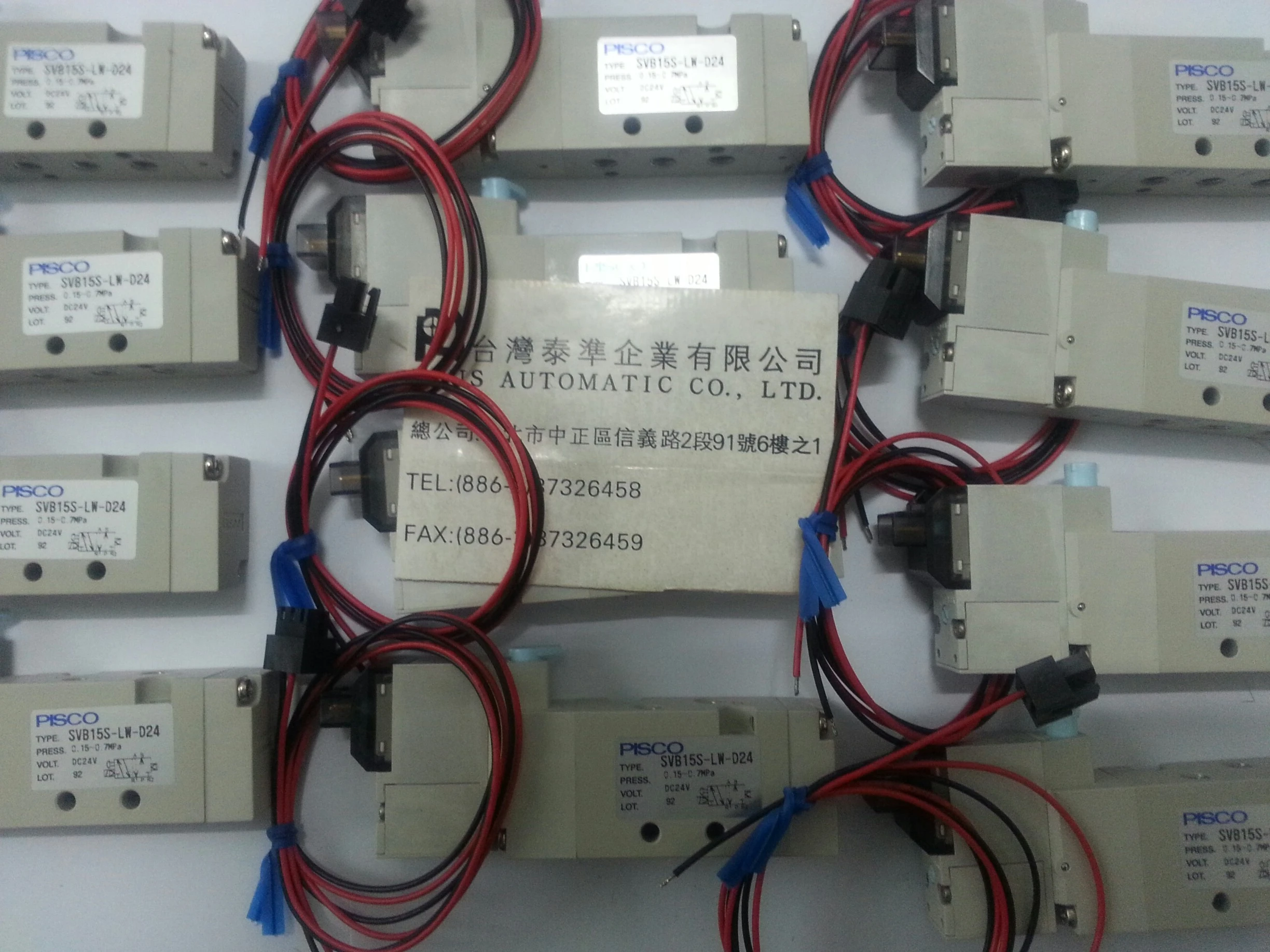 PISCO 電磁閥SVB15S-LW-D24