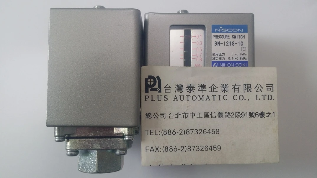 NISCON壓力開關BN-1218-10