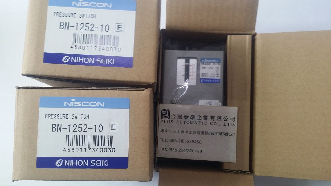BN-1252-10 NISCON壓力開關
