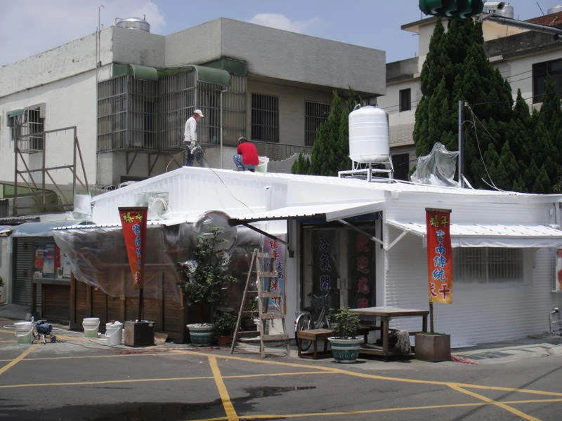 大樓外牆防水隔熱施工【北極防水隔熱漆】