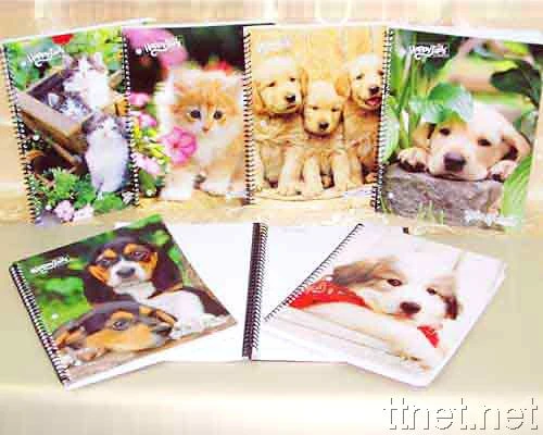 活頁雙線圈筆記本