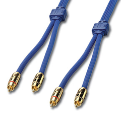 高性能AV纜線可作為音響互連或數位同軸(SPDIF) 的連結纜線，傳輸清晰度、精確度和細節度極佳，鍍金屬接頭完美的傳送信號。