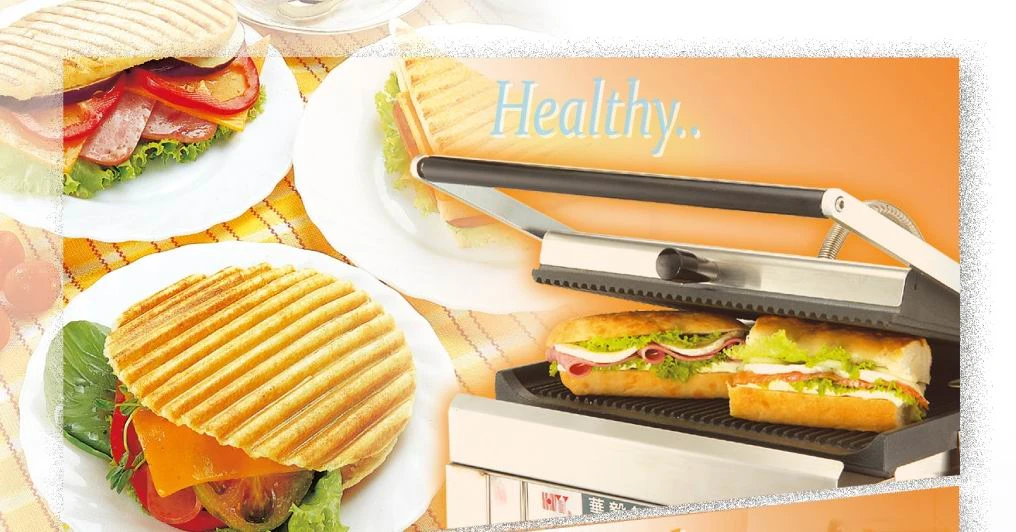 可壓燒烤痕做出波浪紋路