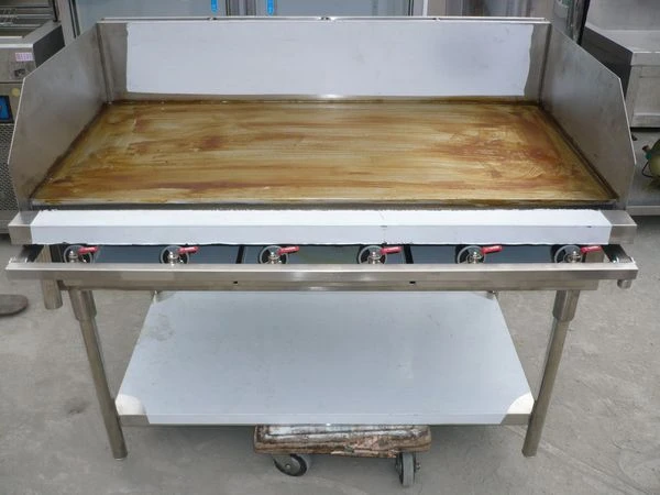 4尺煎台訂做(油溝加深、鐵板加厚)