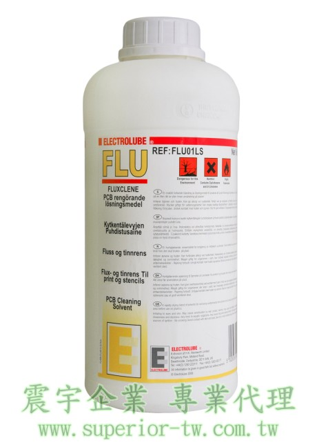 英國 Electrolube 益多潤-FLU01L 松香清潔劑_震宇企業股份有限公司