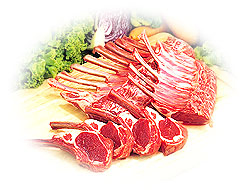 法式切修8骨小羔羊排切盤