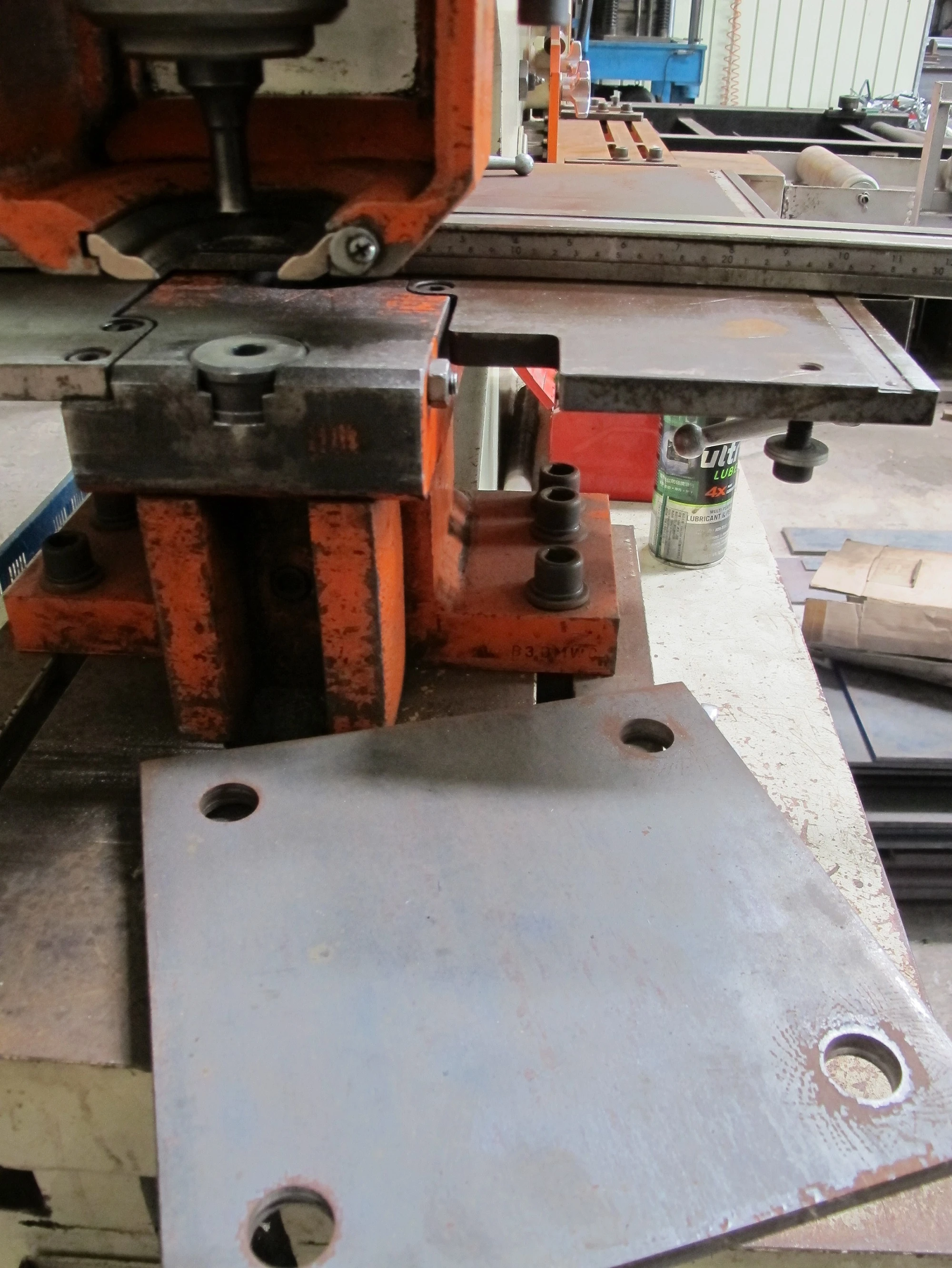 沖孔機實做樣品