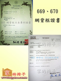 669 & 670 背框已取得日本專利--台灣專利已通過