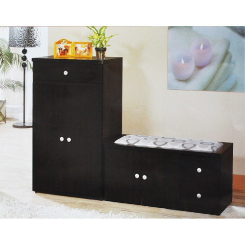 浩羽傢俱}雅緻胡桃2尺鞋櫃-雅緻胡桃3尺鞋櫃