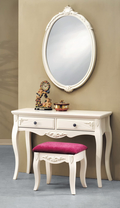 {浩羽傢俱}貝妮亞化妝台(含椅、鏡台)