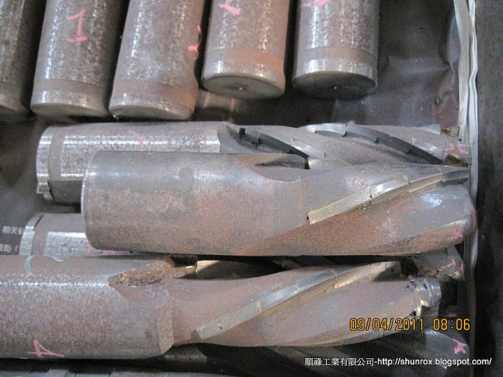 焊接式螺旋端銑刀-二次研磨和新品製造