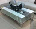 鋼烤漆水鑽大茶几
