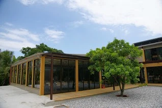 華蓮天地風味餐-後院外觀