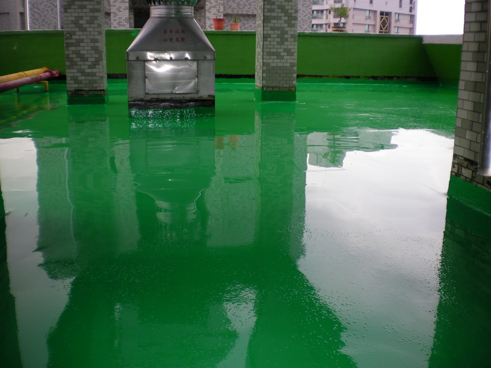 頂樓地板PU防水施工