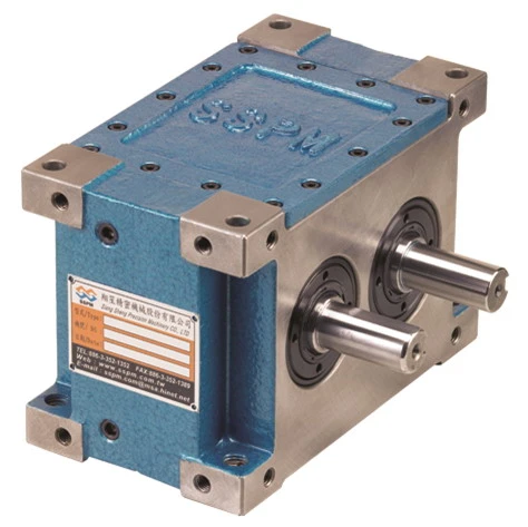 共軛凸輪設計具有較大的軸向及徑向負荷,可製作少分割,適合用於重載裝備,普遍用於紙業、印刷、剪裁,具有高速精度又準確的優點。