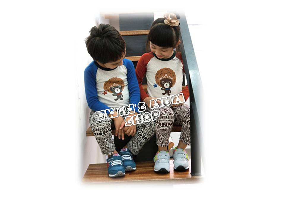 小黑人棉T-藍(現貨)