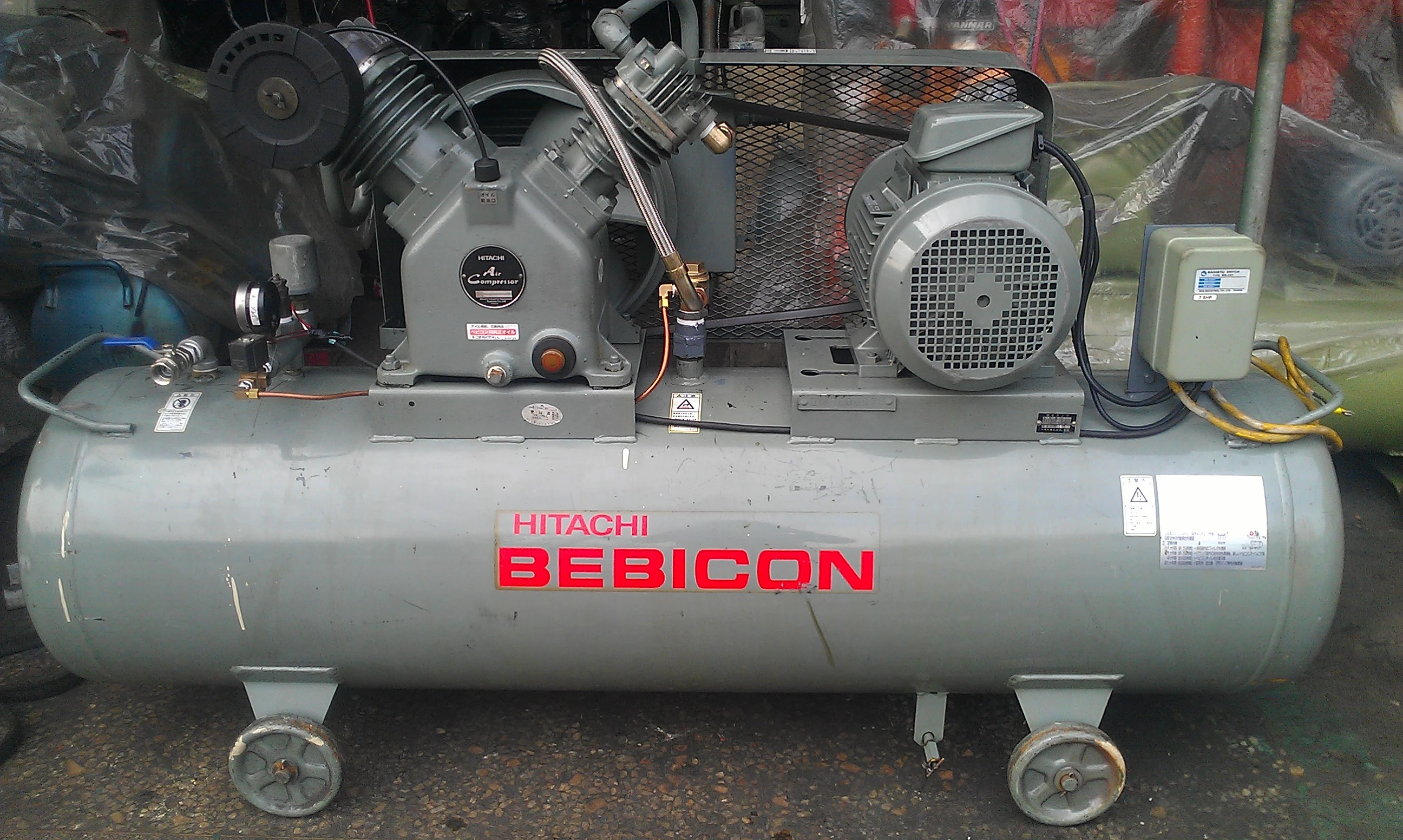 7.5HP日立高壓空壓機