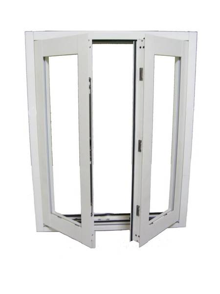 對開推射氣密窗(外看)