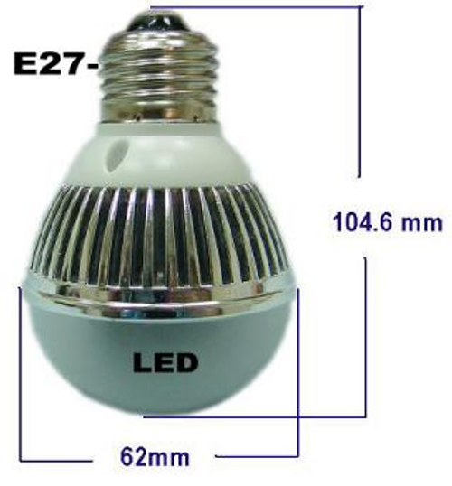 LED8W燈泡