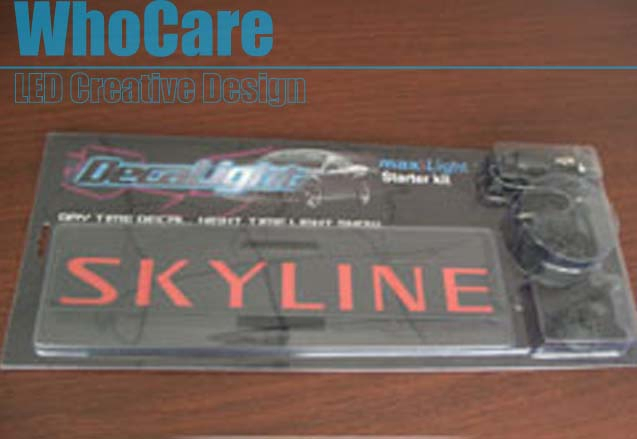 EL閃光廣告腳踏墊開發設計