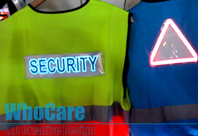 EL閃光交通背心, 閃光背心, 安全背心開發設計