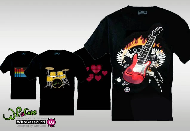 LED 觸控式純棉T恤開發設計