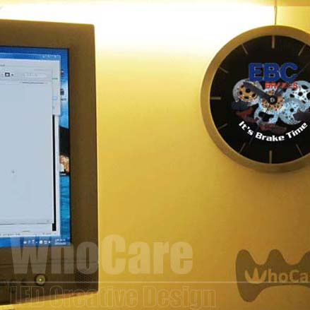 EL閃光輪軸流行時鐘開發設計