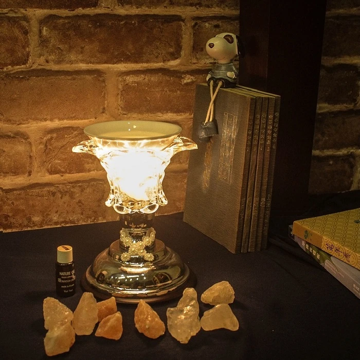 白瓷薰香精油盤