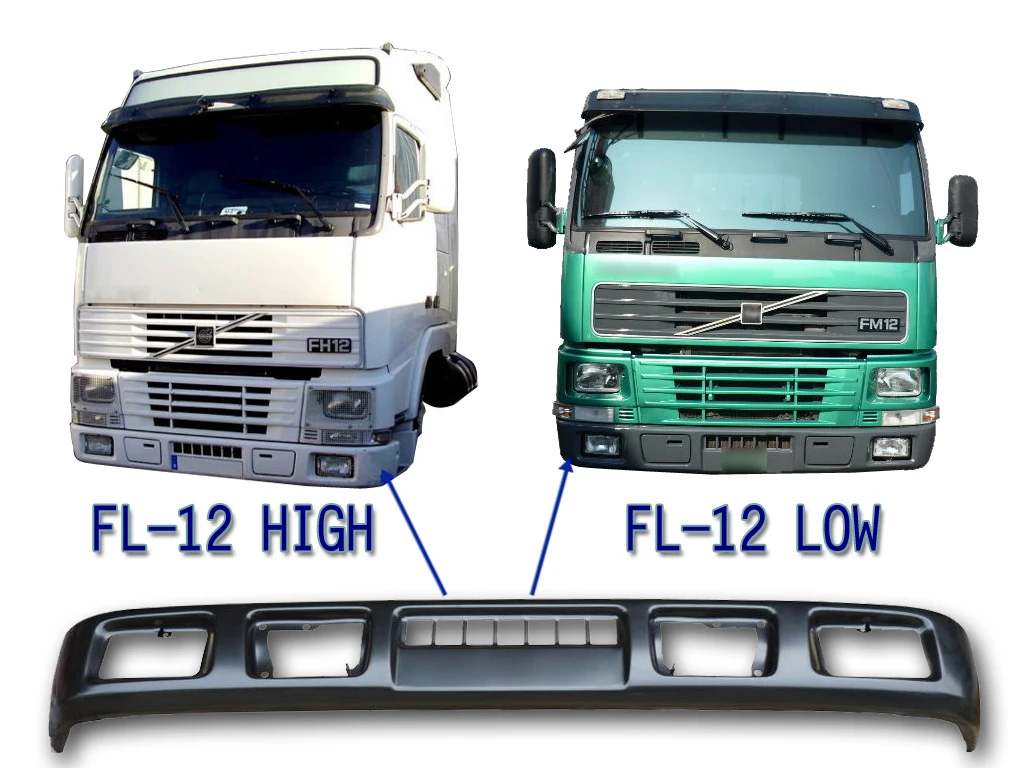 THE TRUCKS-VOLVO FL-12 位置圖004-001-VOB/保險桿/BUMPER/VOLVO FH12