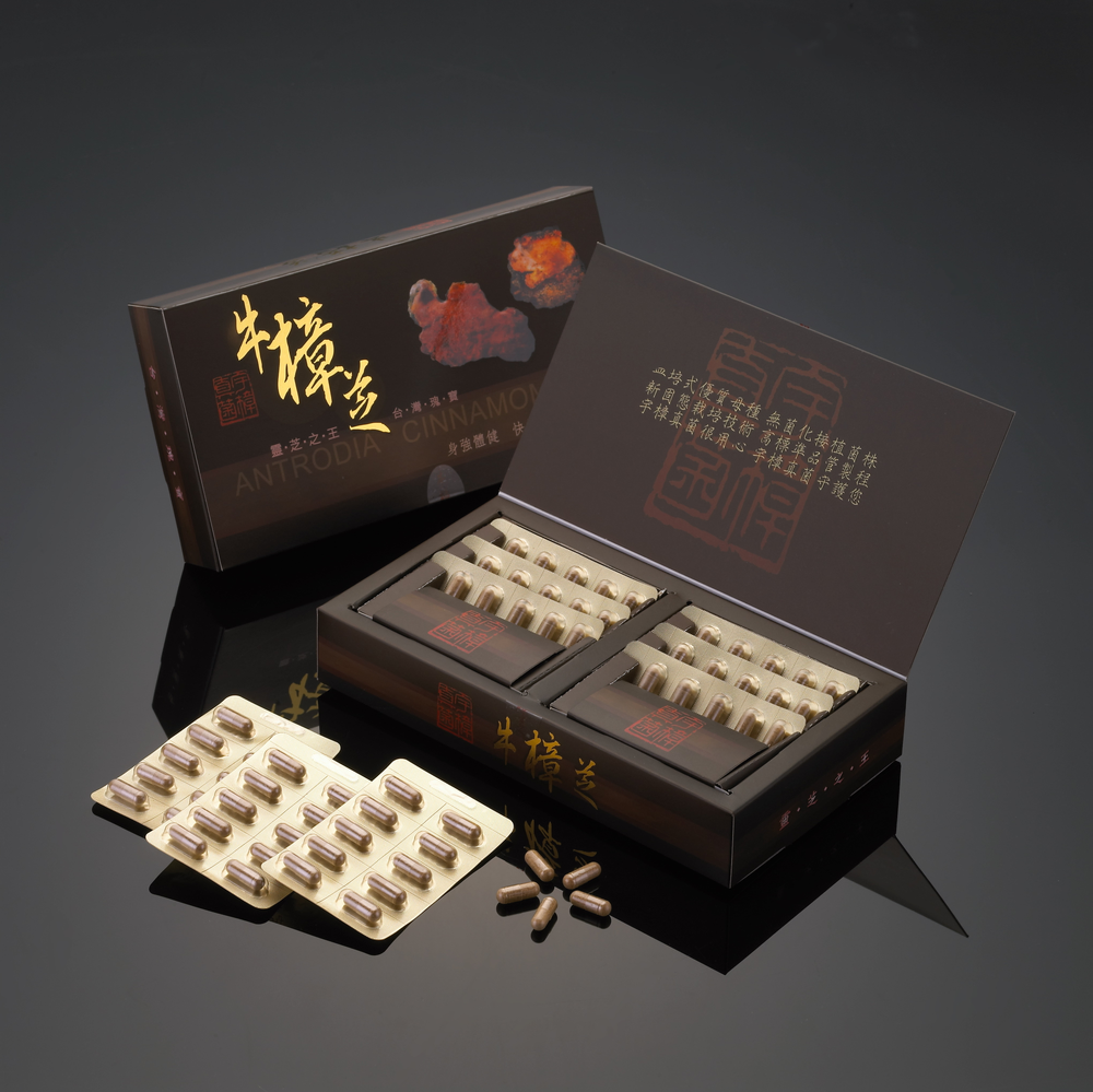 ~宇樟真菌 100%固態栽培樟芝膠囊 400mg×60/粒 ~