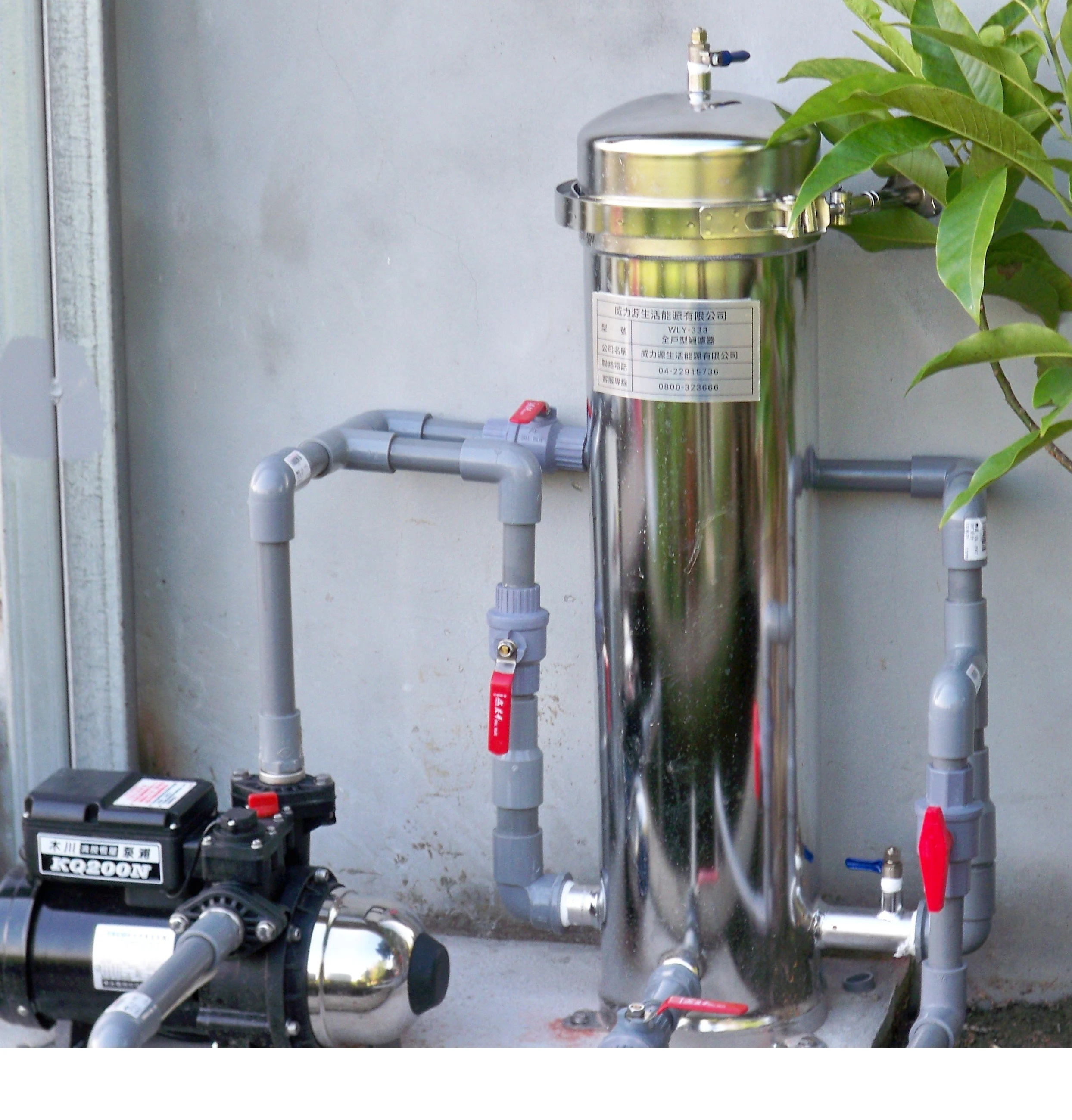 水塔過濾器按裝實績