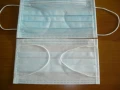 三层扁形三筋耳带熔喷布口罩(超音波):