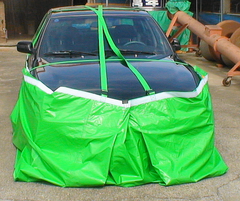 車庫型車輛防泡水防護罩