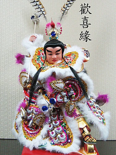 穿神明衣的中壇元帥(太子爺、三太子)